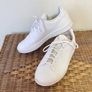 Adidas Advantage Base 2.0 Athletic Comfort Women's Shoes - Cloud White